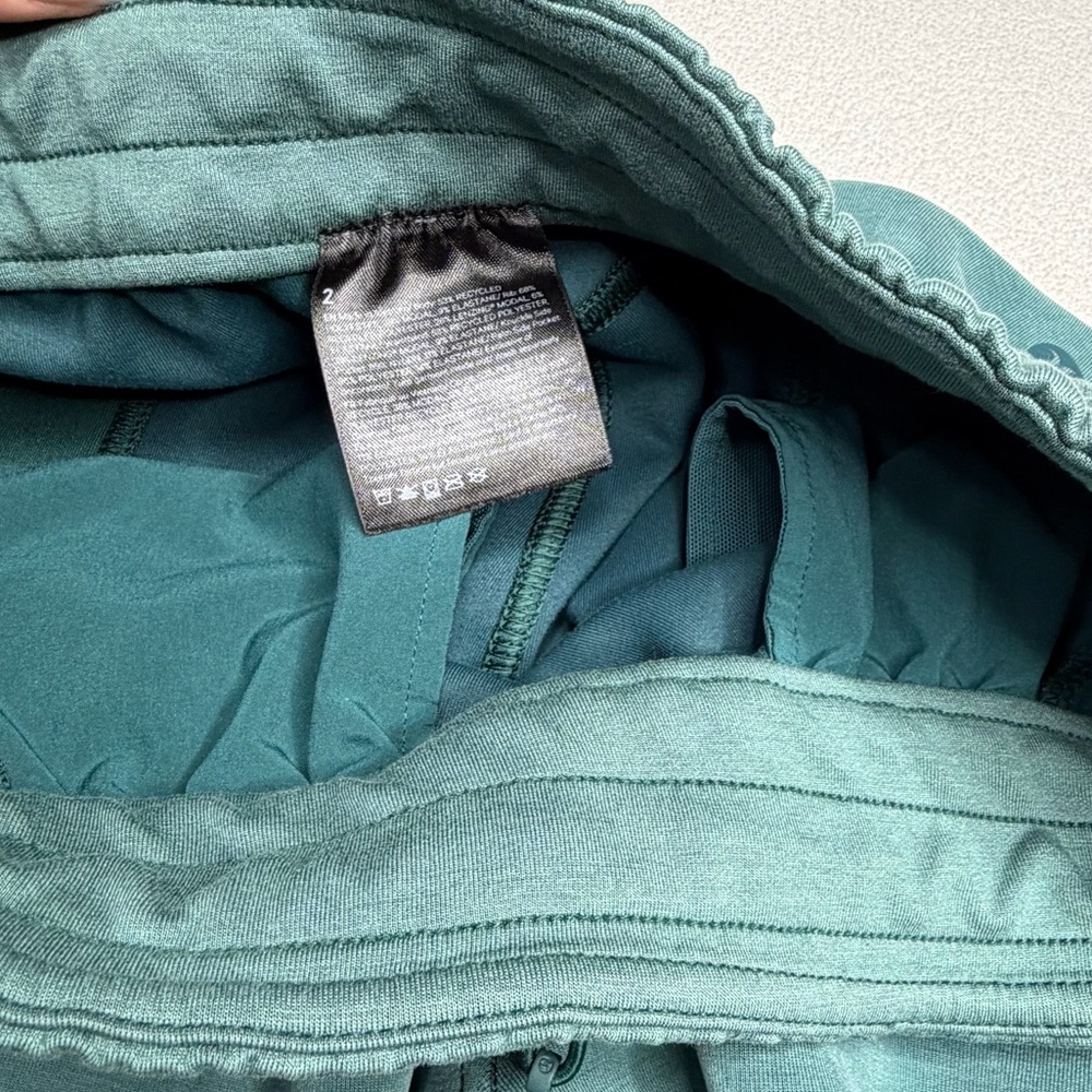 Lululemon Brushed Softstreme Ribbed High-Rise Jogger•Green Jasper - Picture 15 of 16